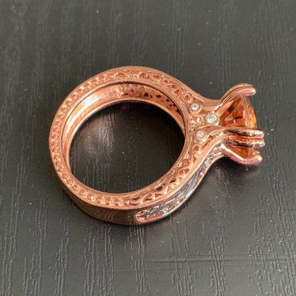 Rose Gold Cocktail Ring - Picture 3 of 7